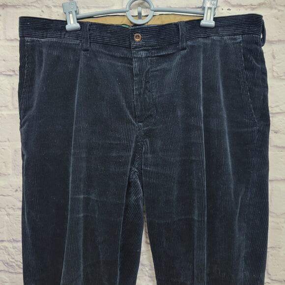 VTG Polo Ralph Lauren Corduroy Preston Pant Size 38x32 Preppy Ivycore Academia - Picture 2 of 9